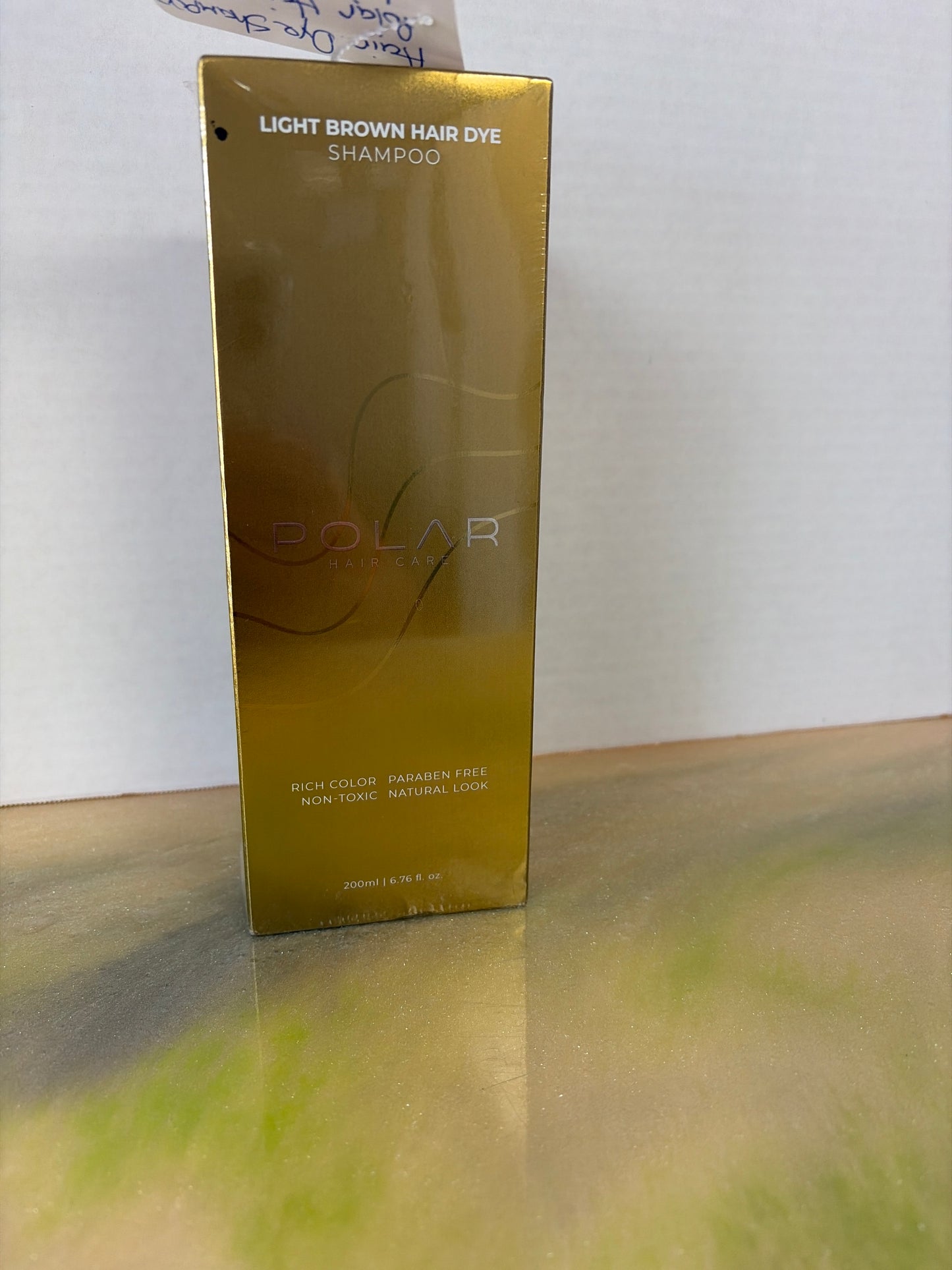 Polar hair care, light brown hair dye shampoo