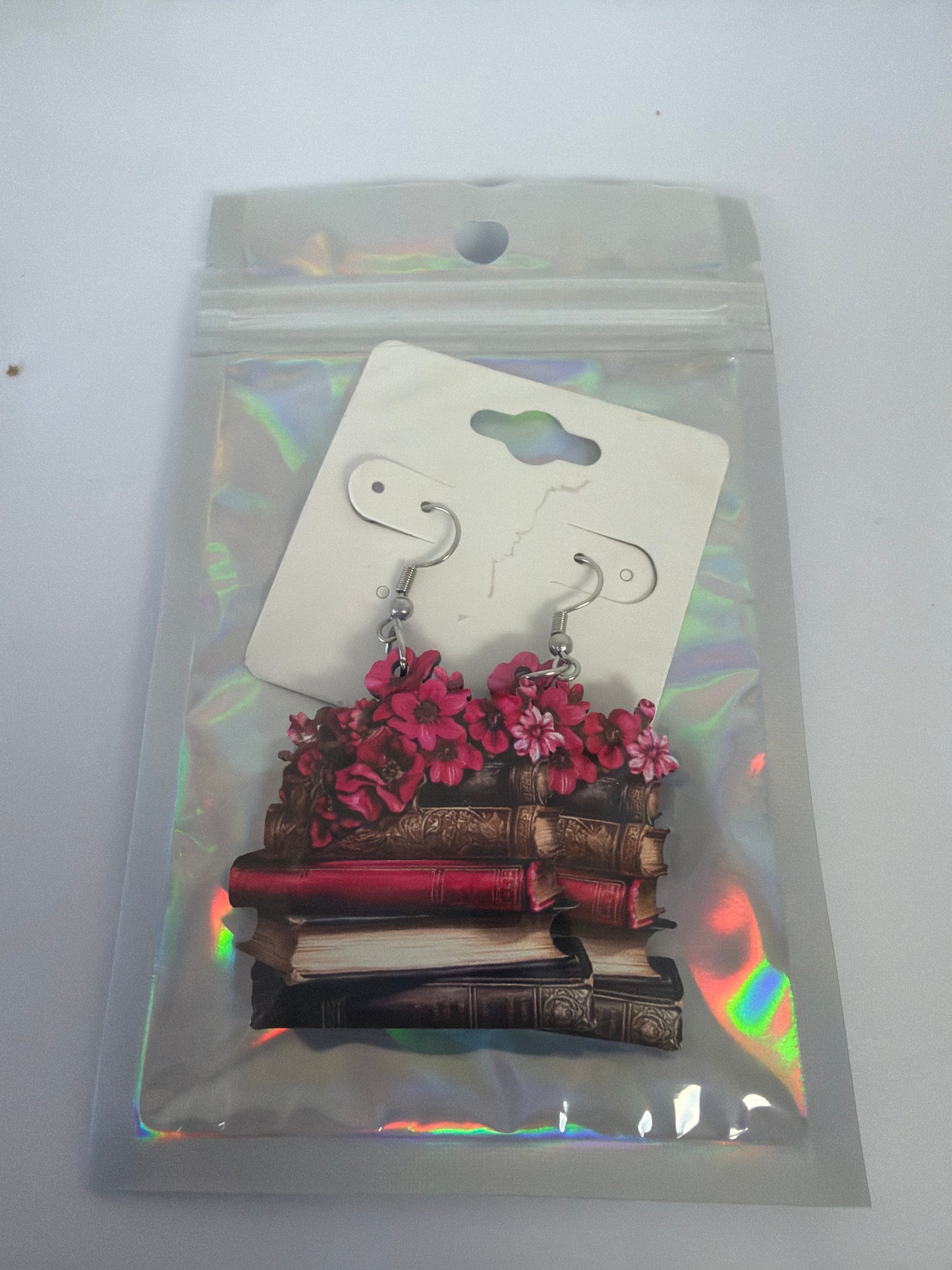 Bookish earrings