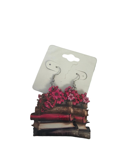 Bookish earrings
