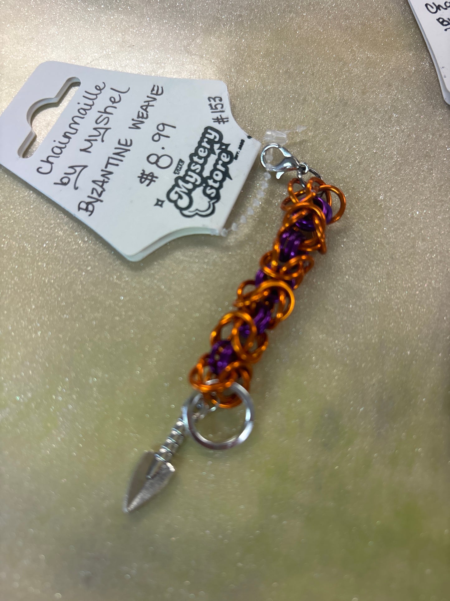 Chainmaille keychain