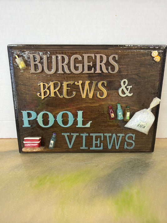Patio signs