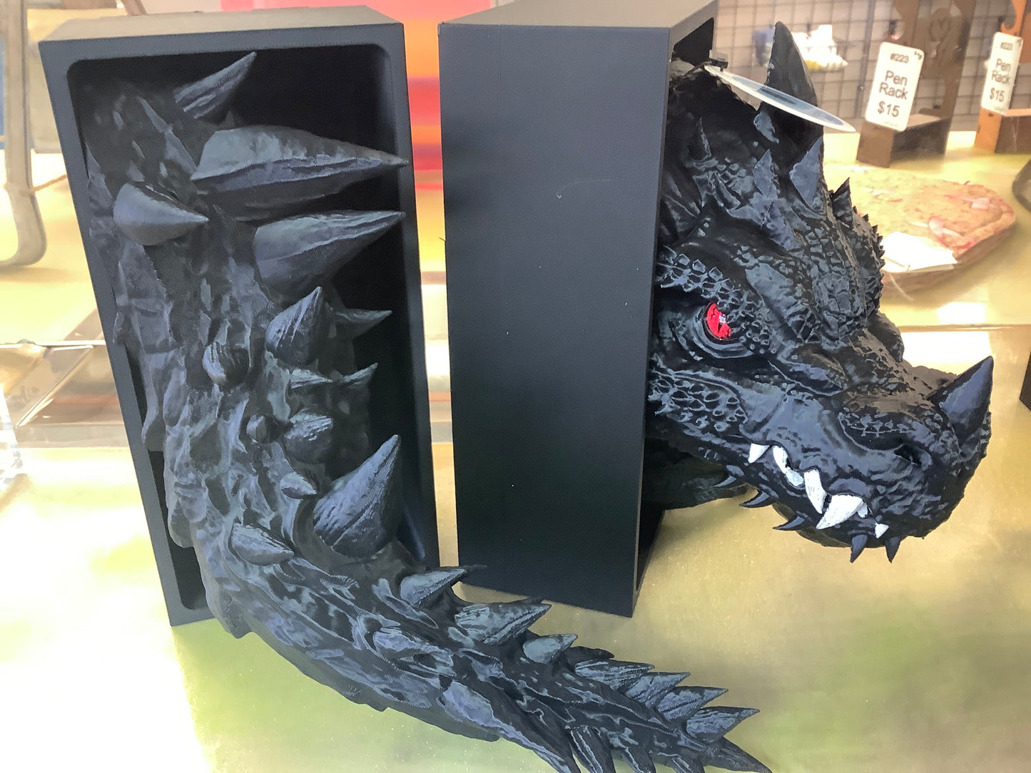Dragon head and Tail Bookend