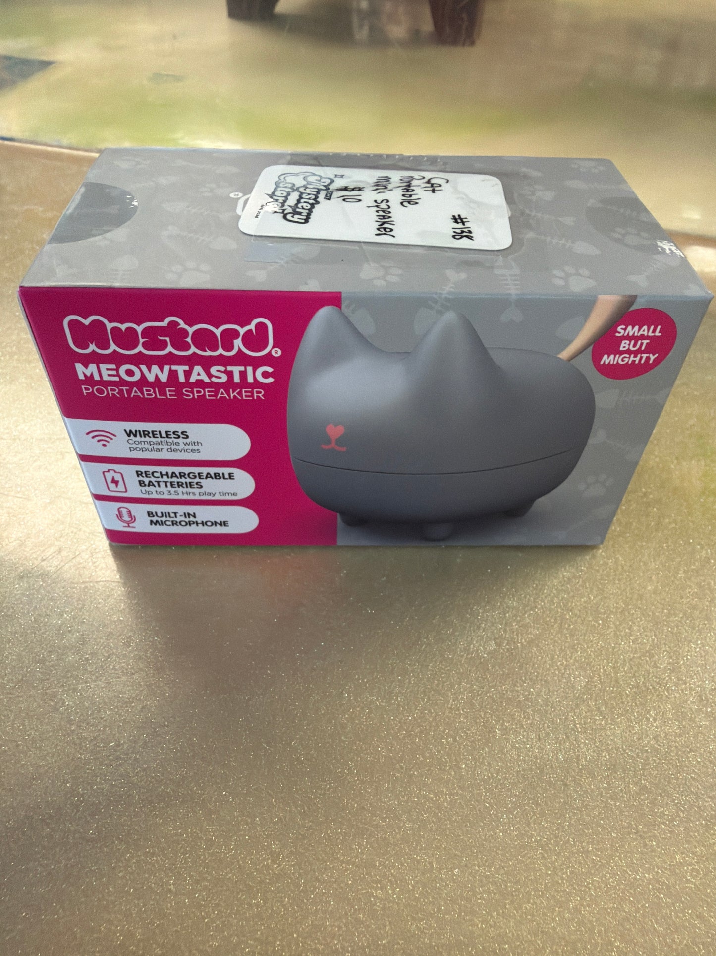 Cat portable mini speaker