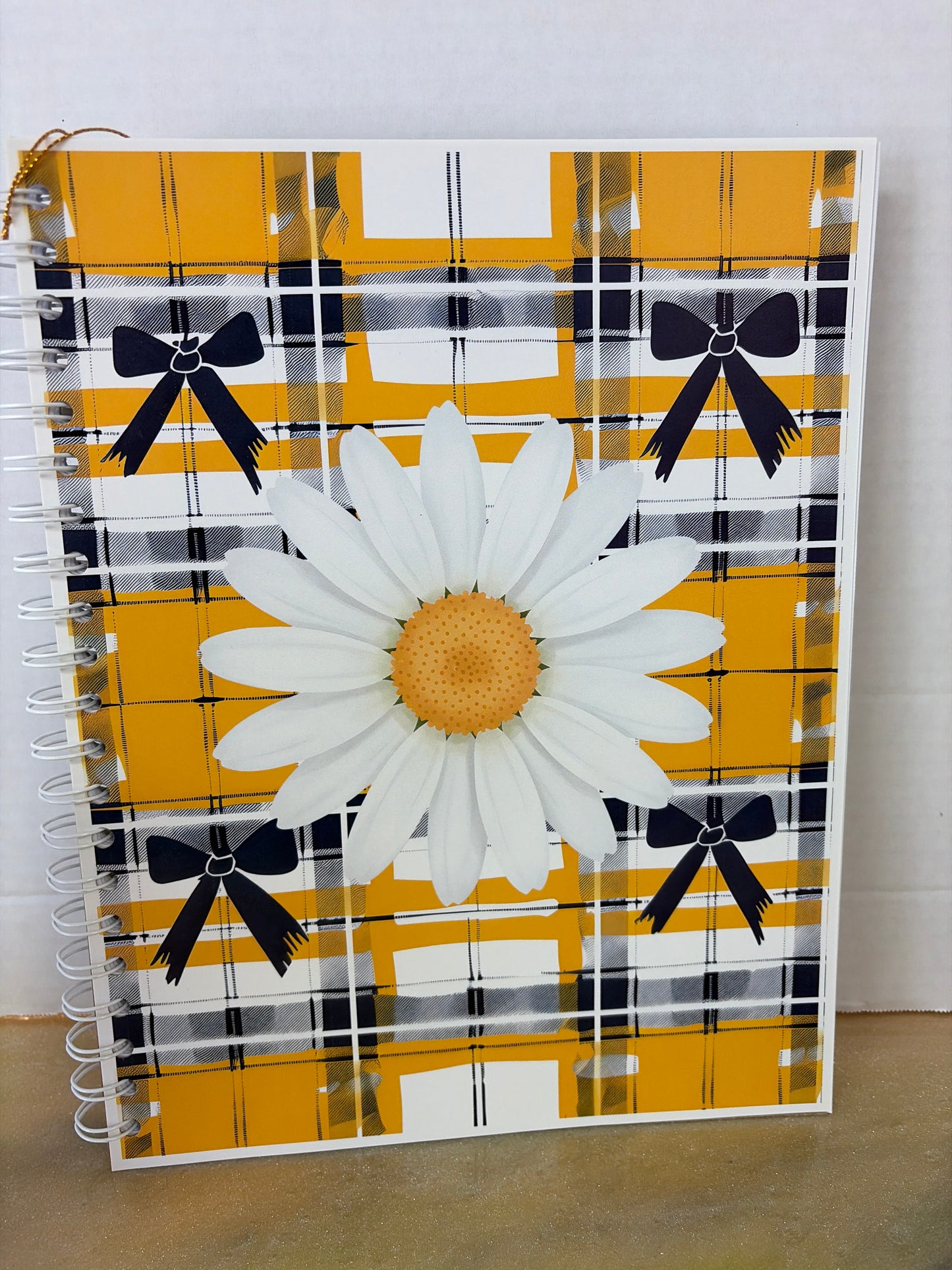 8.5x11 handmade spiral notebook