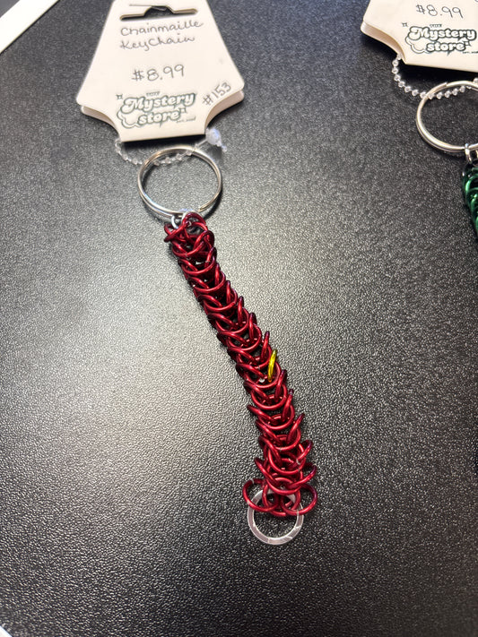 Chainmaille keychain