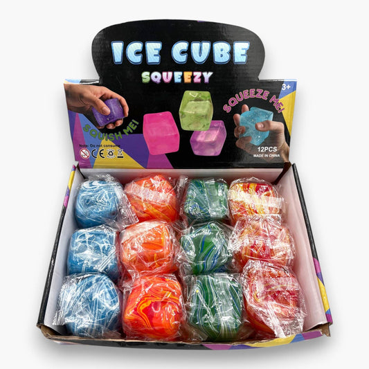Ice Cube Squeezy Tie-Dye 12ct PDQ