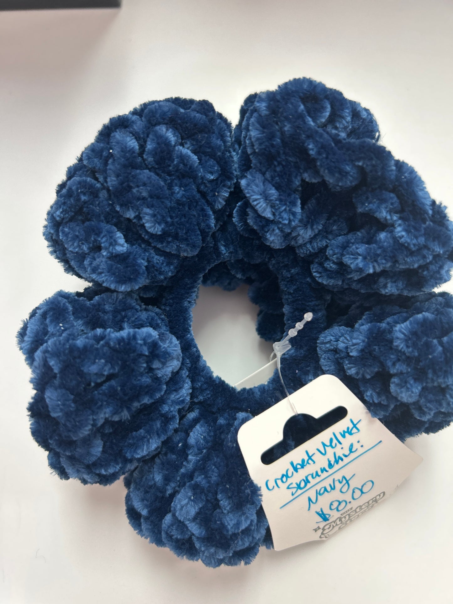 Crotchet Velvet Scrunchie
