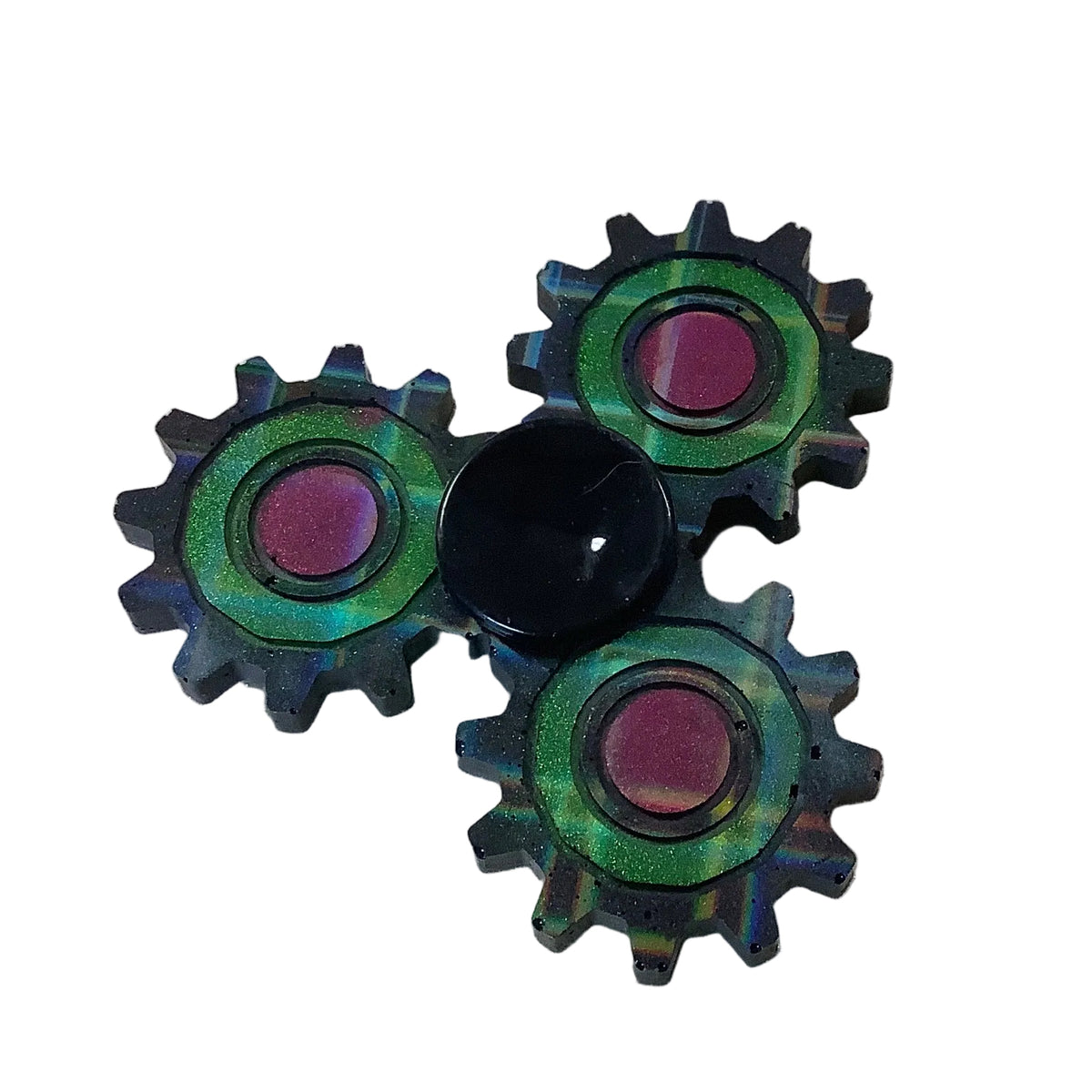 Resin Fidget Spinners by Simply Syran