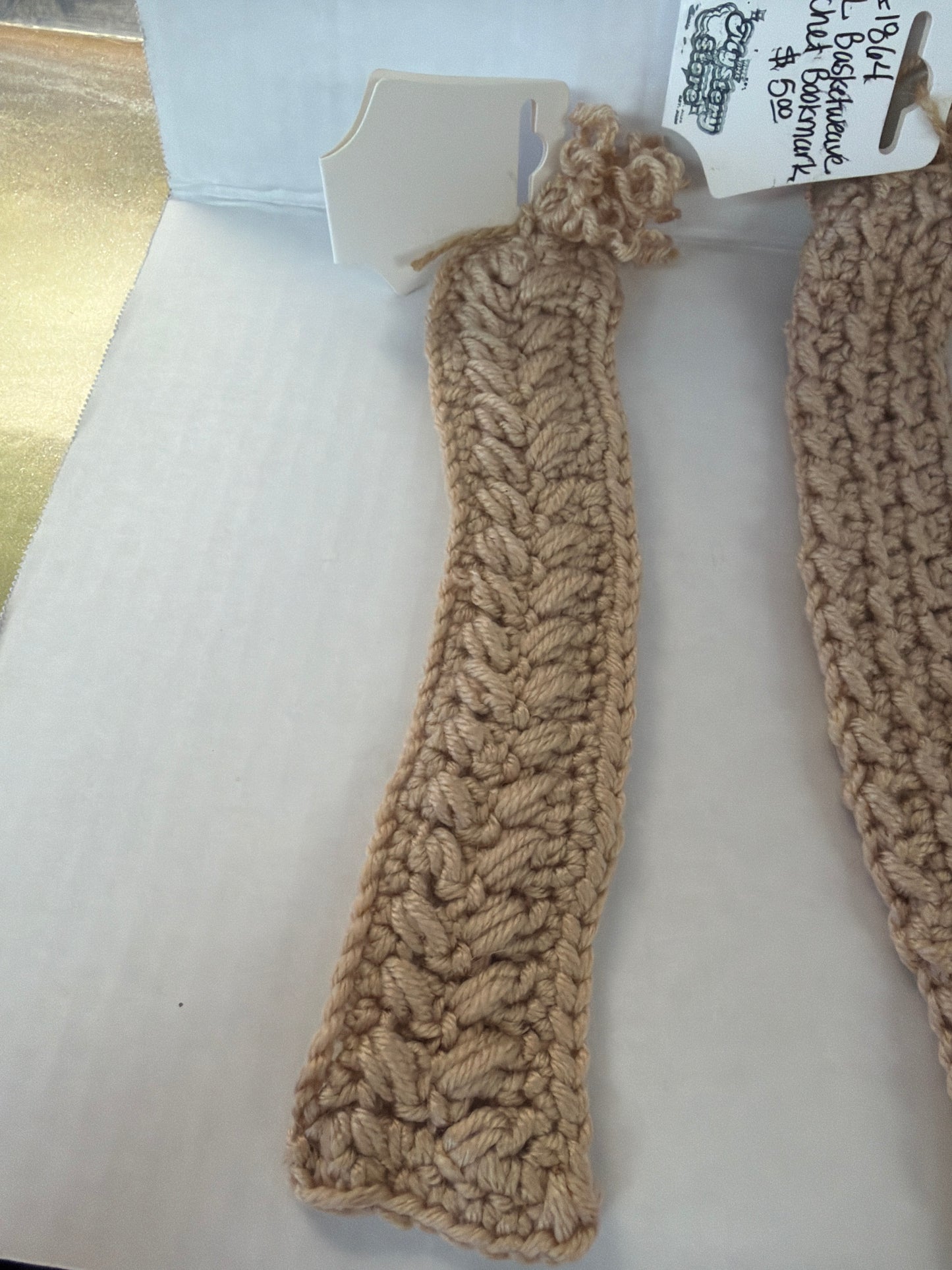 Crochet bookmark