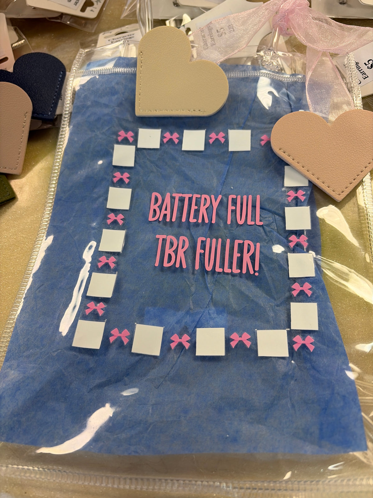 Book/Kindle Bag w/ Bookmark