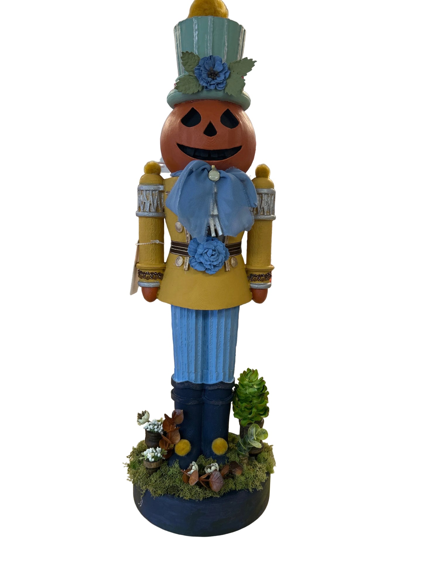 Handmade Pumpkin Nutcracker
