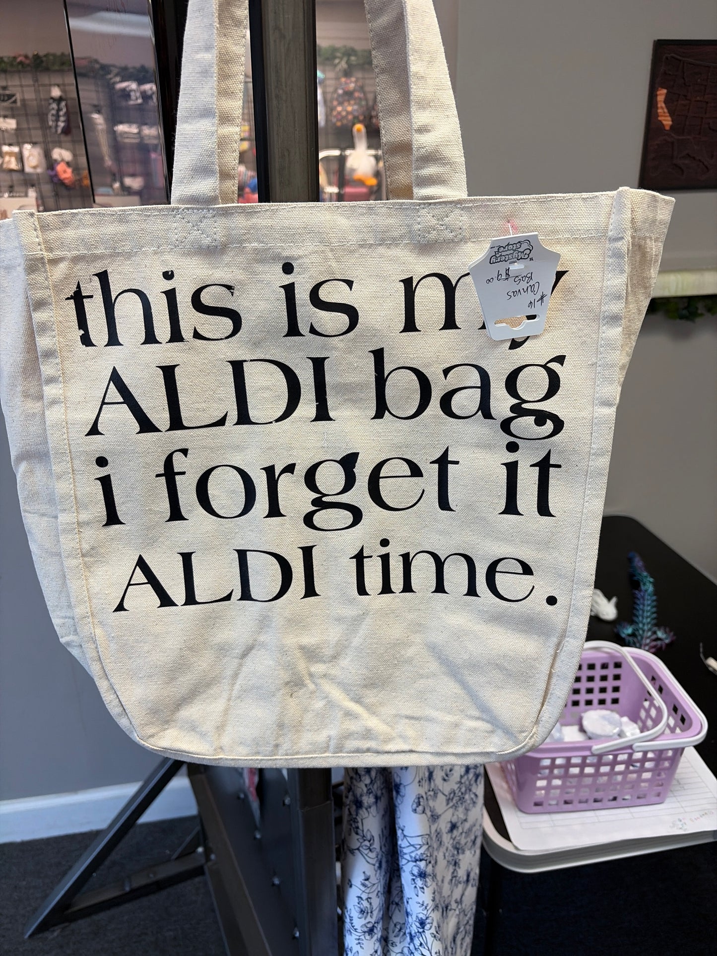 Canvas tote