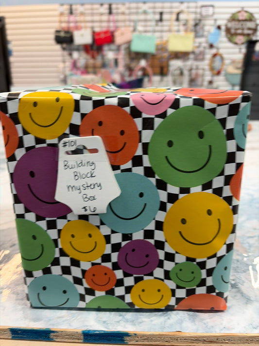 Building block mystery box