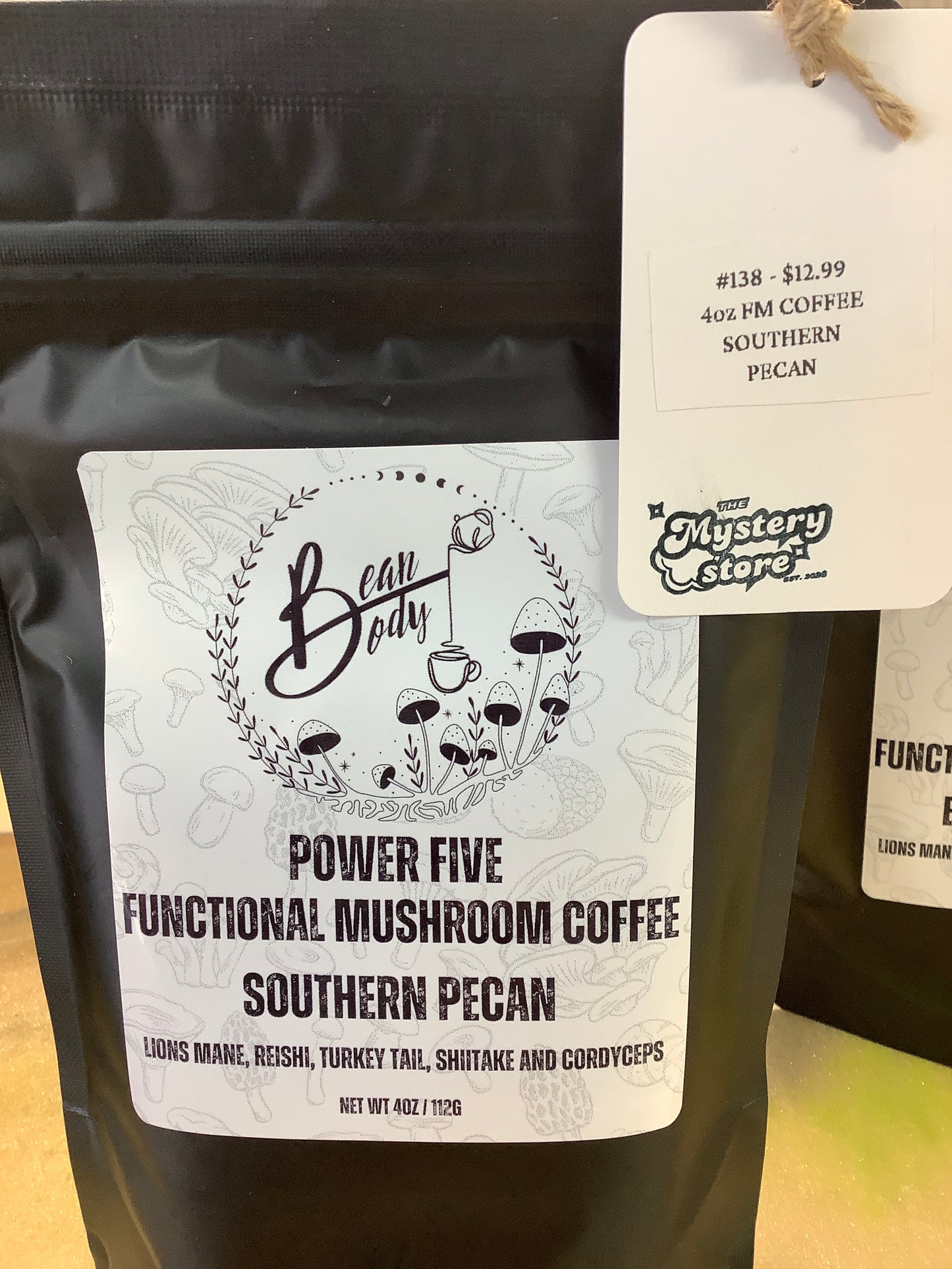 4oz functional mushroom coffee