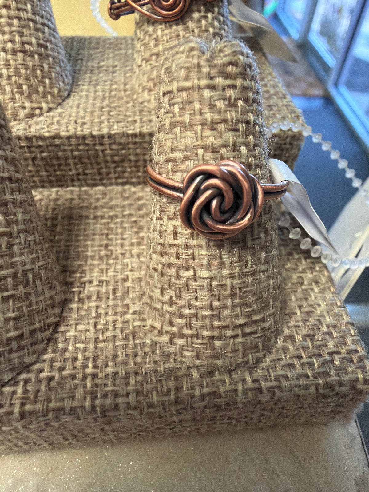 Mel’s Tangled Willow Copper Wire Rings