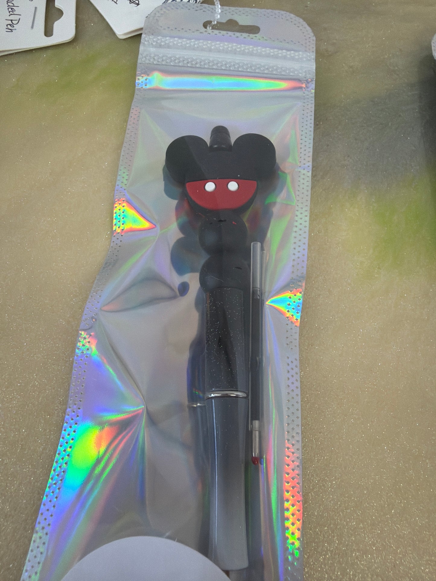 Beaded pen