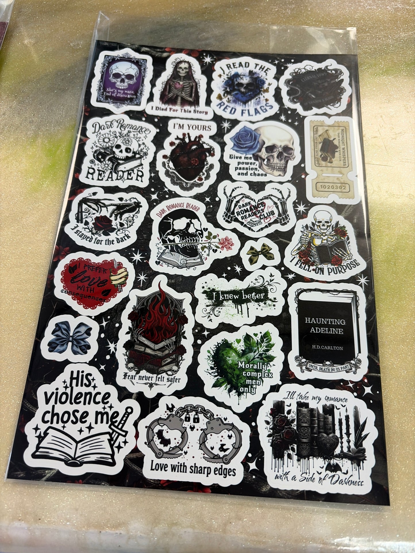 Sticker sheet