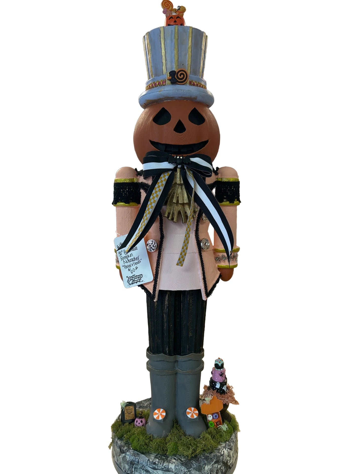 Handmade Pumpkin Nutcracker