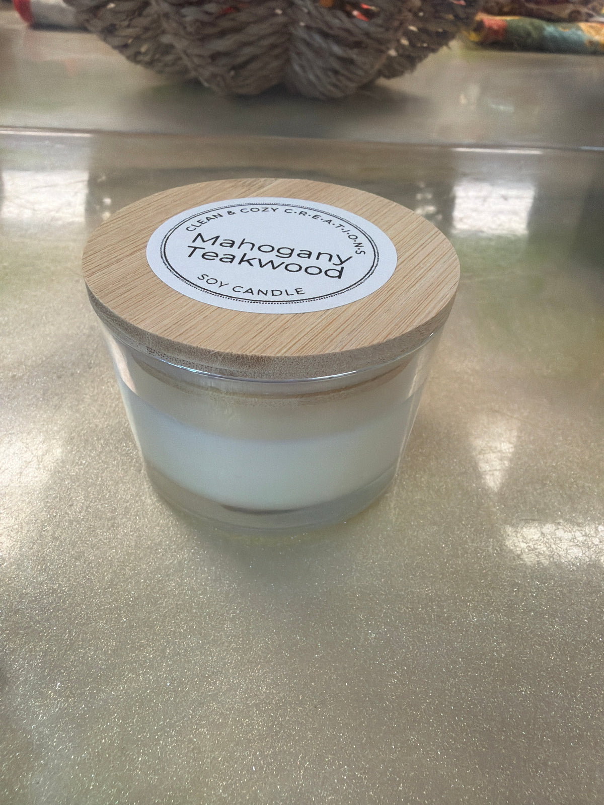 Clean & Cozy Creations Soy Candle