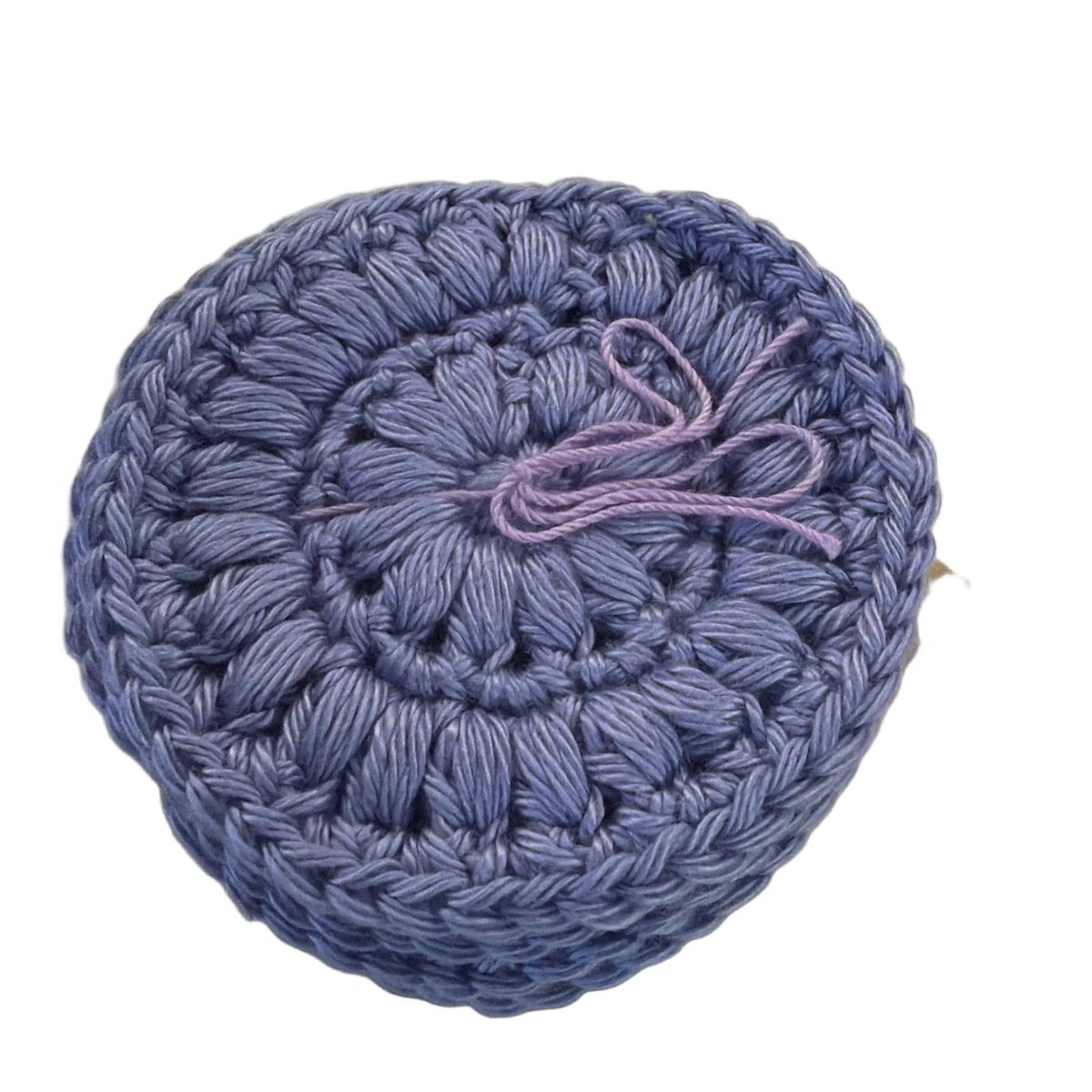 Patricia Malec handmade crochet reusable cotton round- 5pk