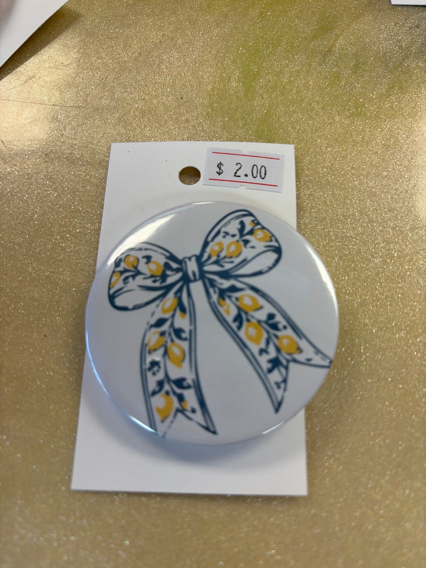 Button pin