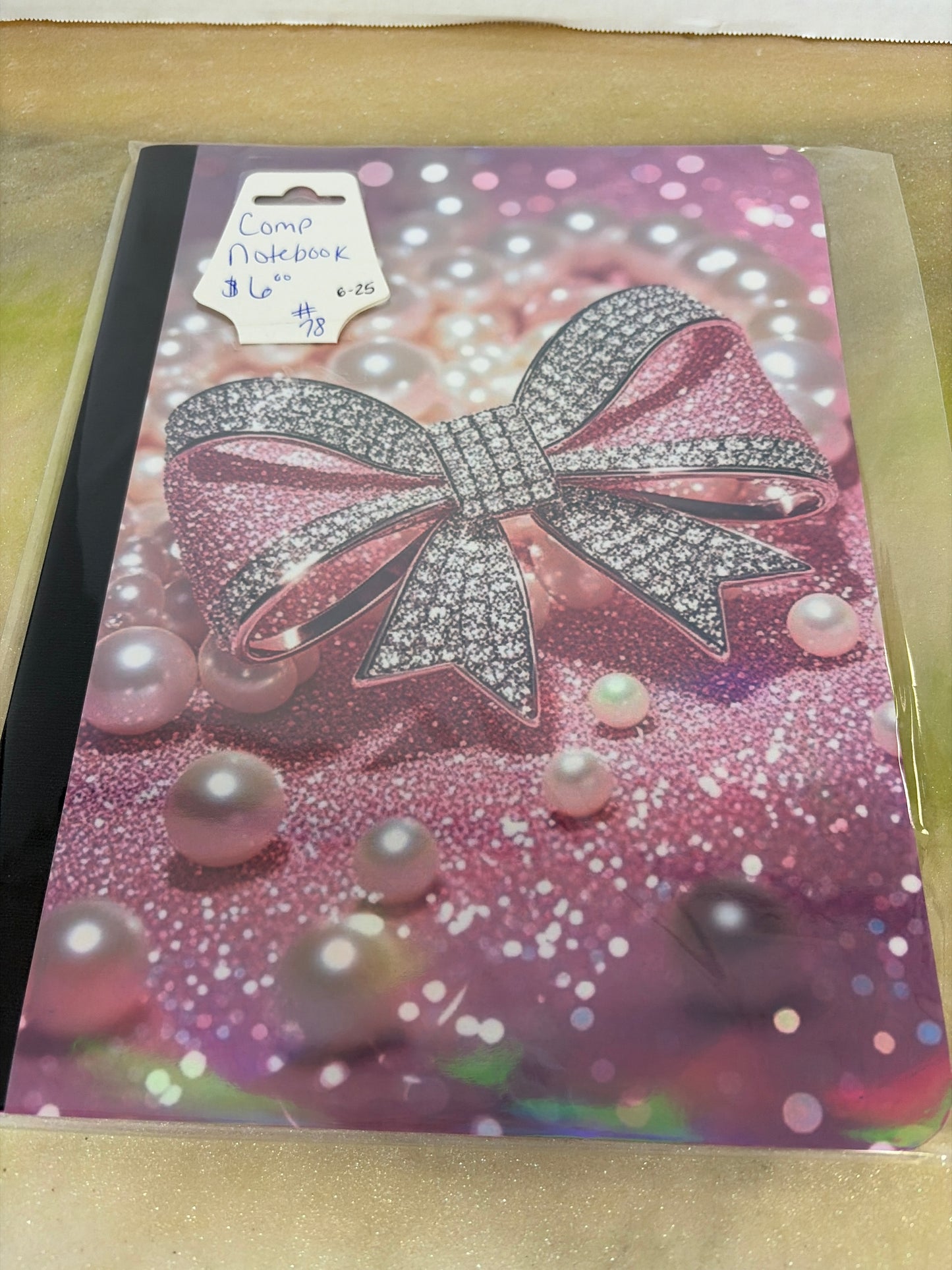 Handmade composition notebook