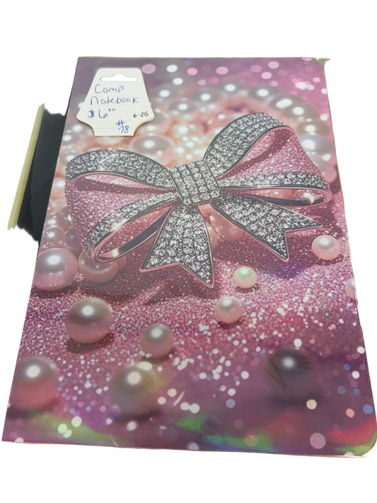 Handmade composition notebook