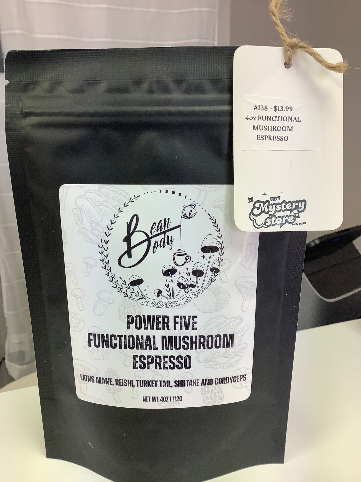 4oz Functional mushroom Espresso