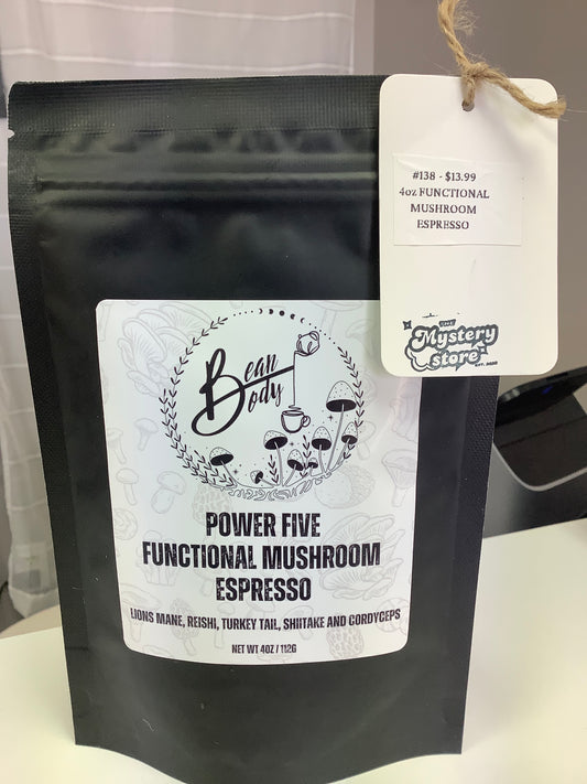 4oz Functional mushroom Espresso