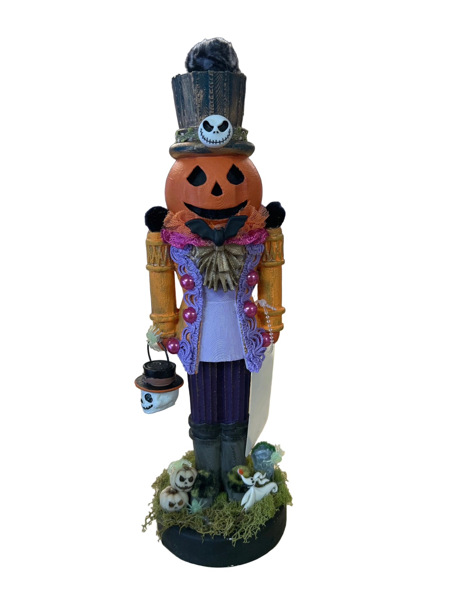 Handmade Pumpkin Nutcracker