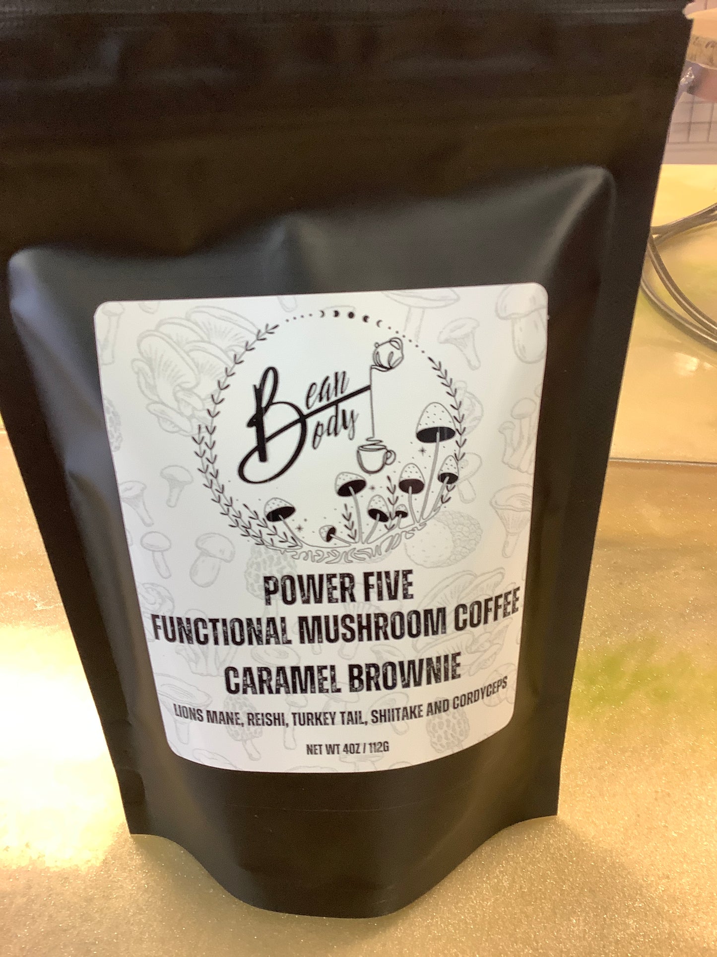 4oz functional mushroom coffee