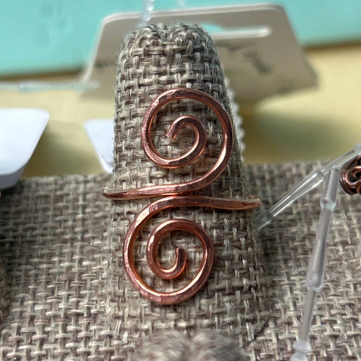 Mel’s Tangled Willow Copper Wire Rings