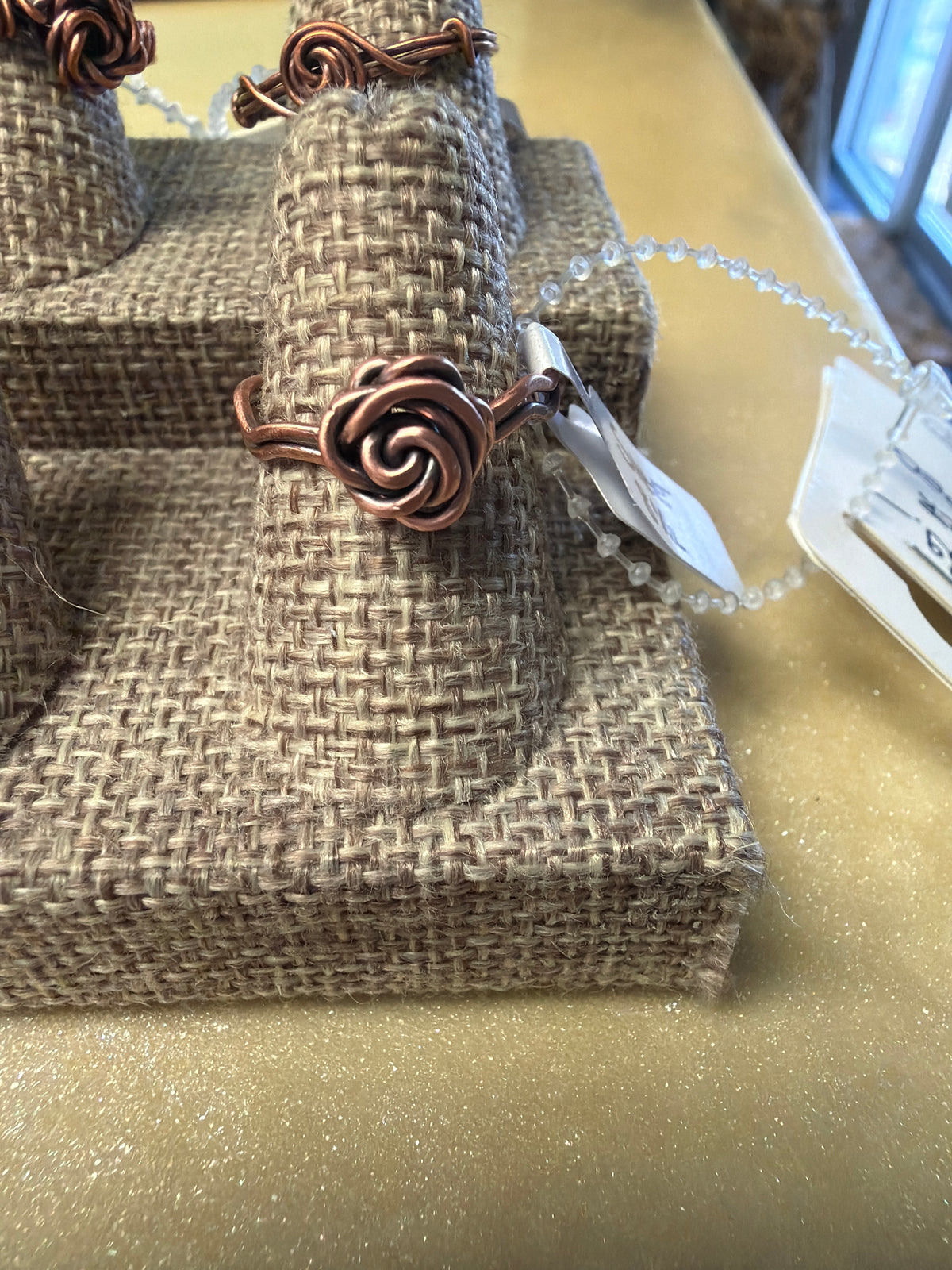 Mel’s Tangled Willow Copper Wire Rings