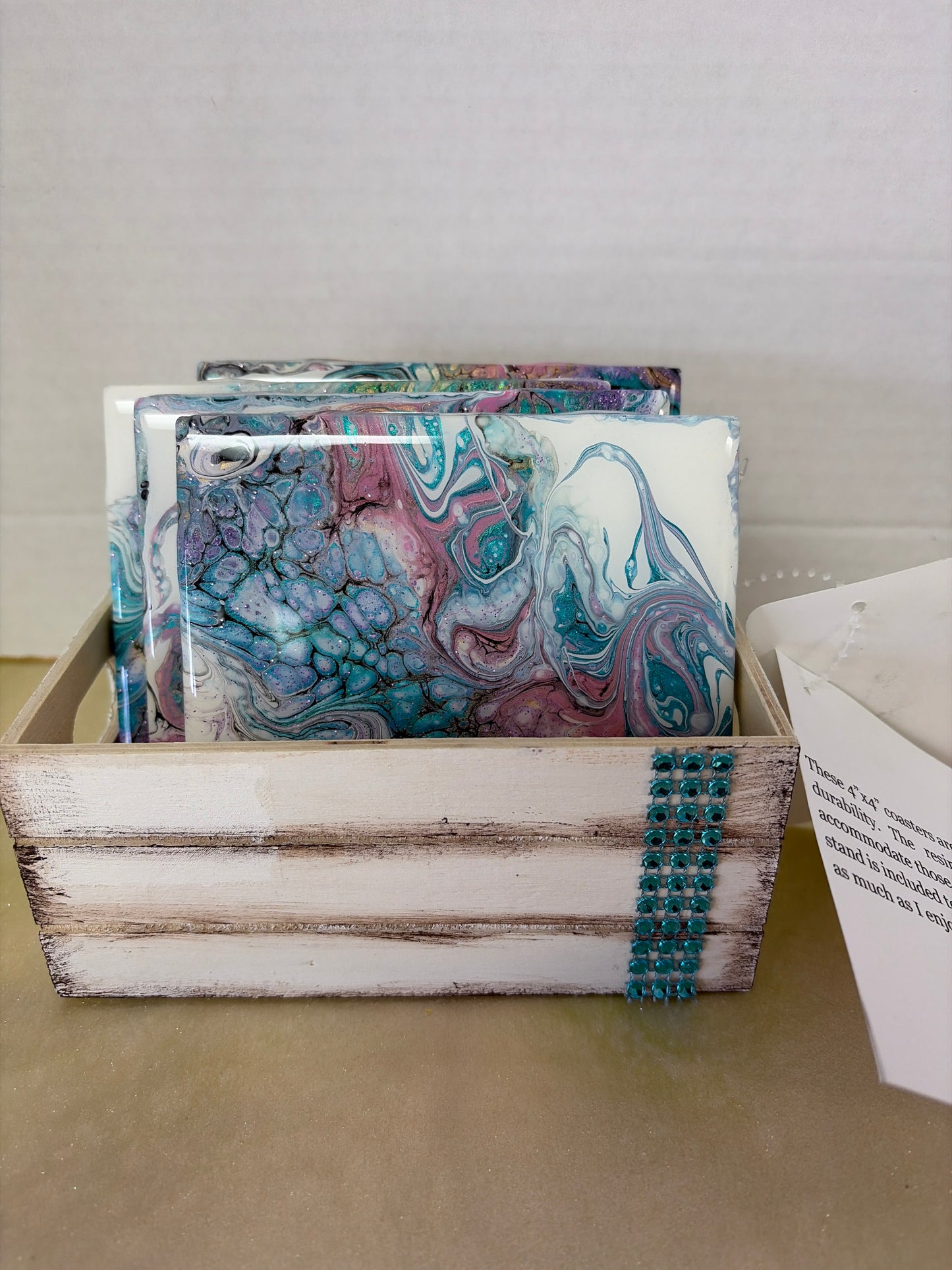 4x4 ceramic coasters