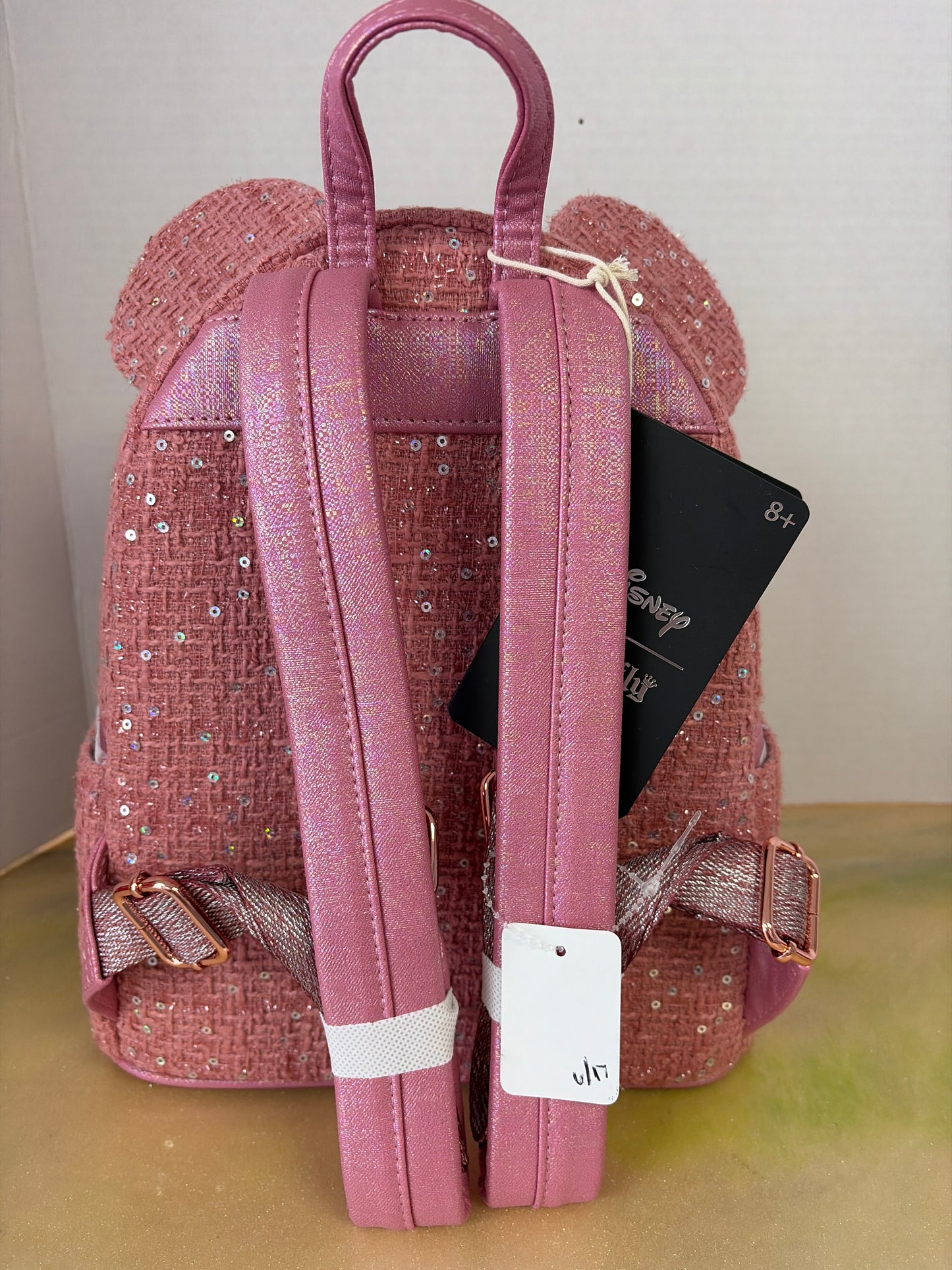 Minnie Mouse Tweed loungefly bag