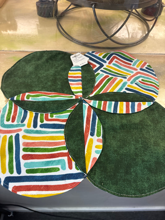Circle table/dresser centerpiece