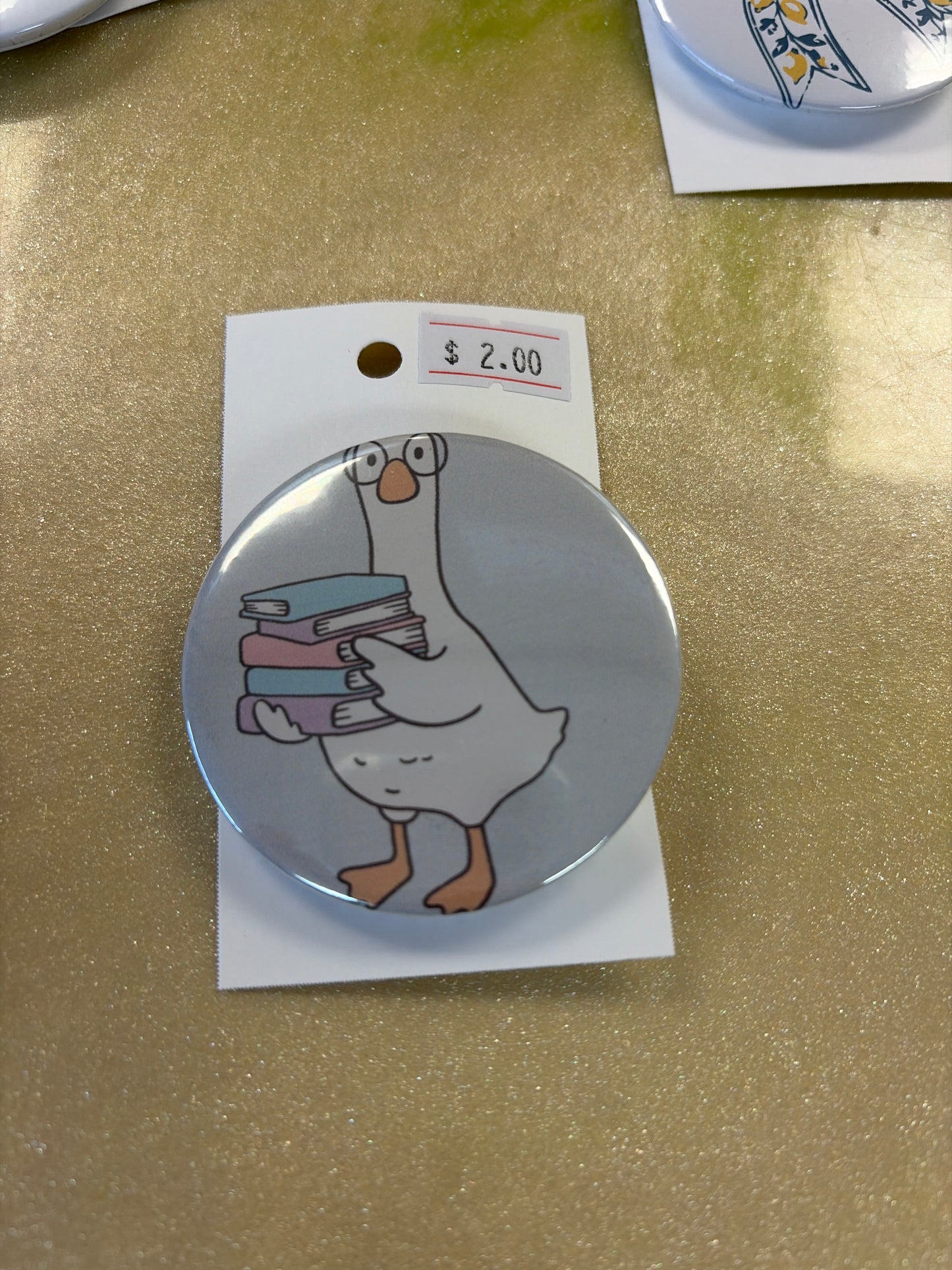 Button pin