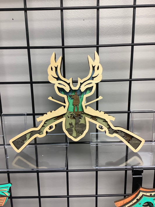 3D Deer Scene