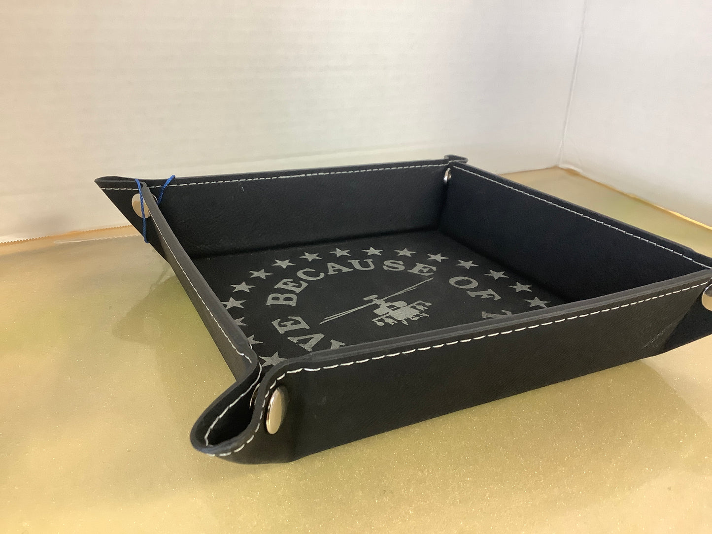 Because of the brave tray