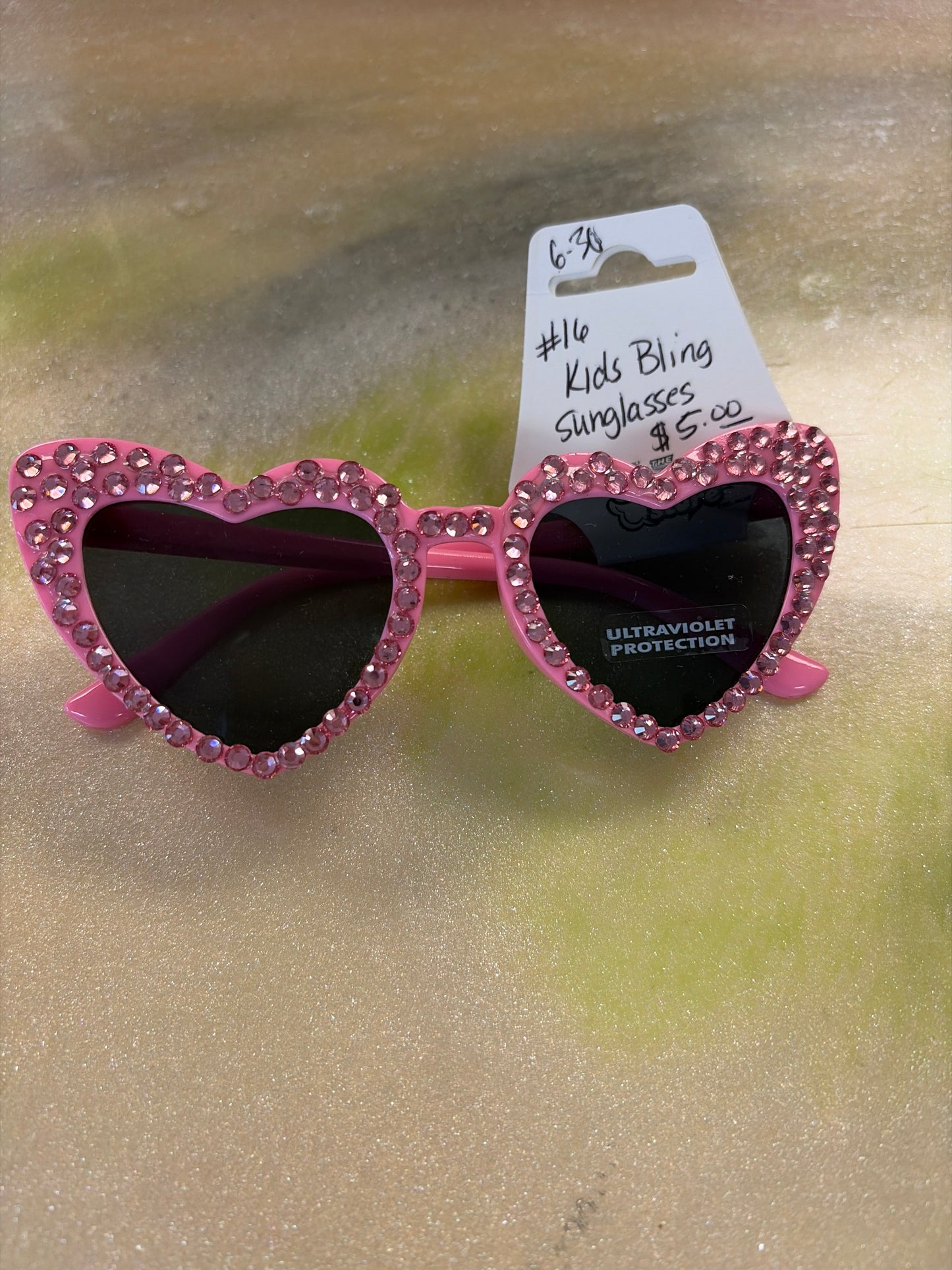 Kids bling sunglasses ￼