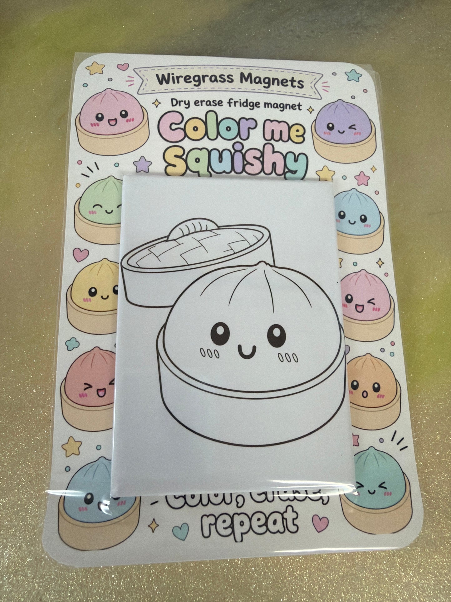 Color me squishy magnet