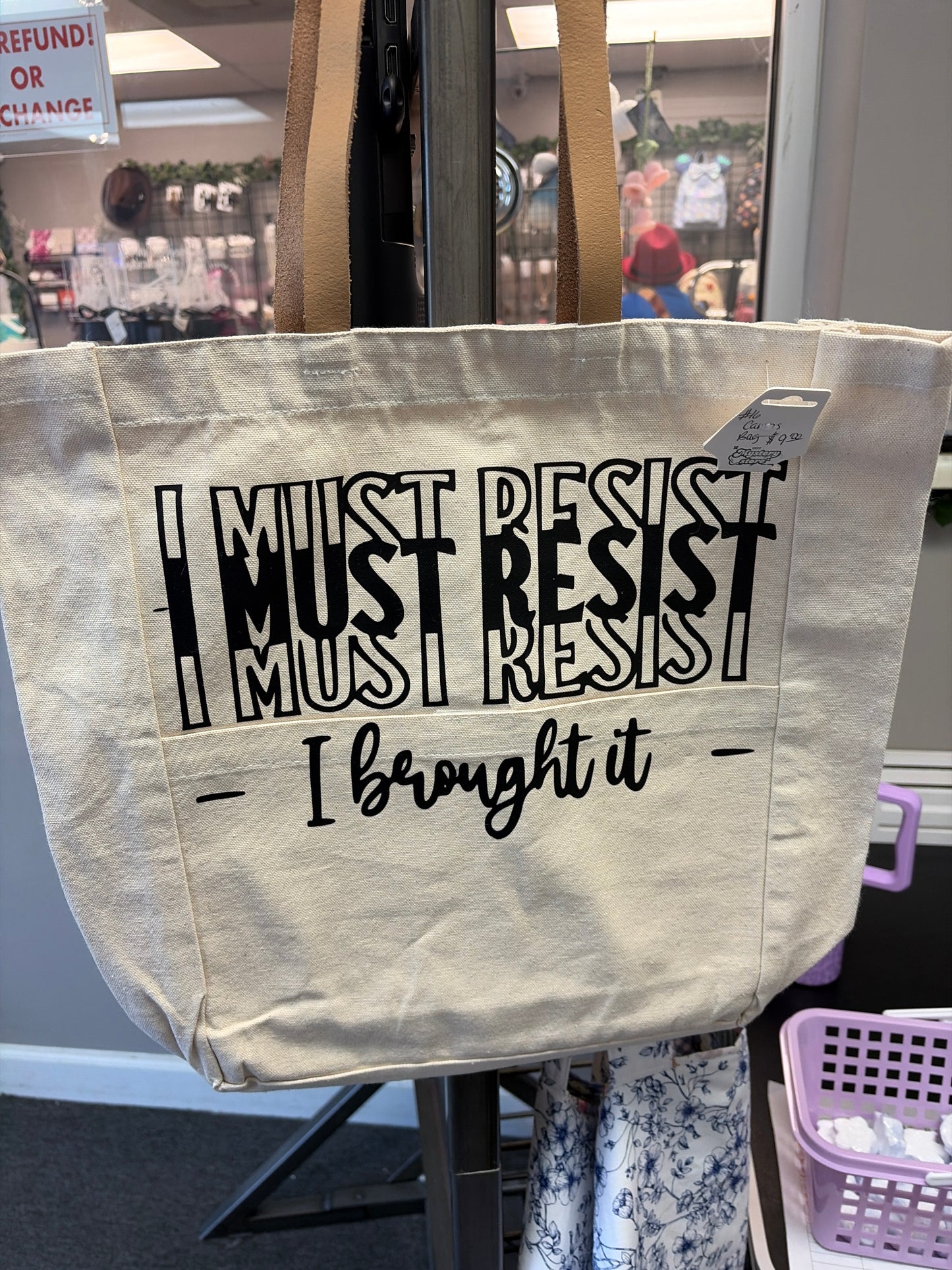 Canvas tote