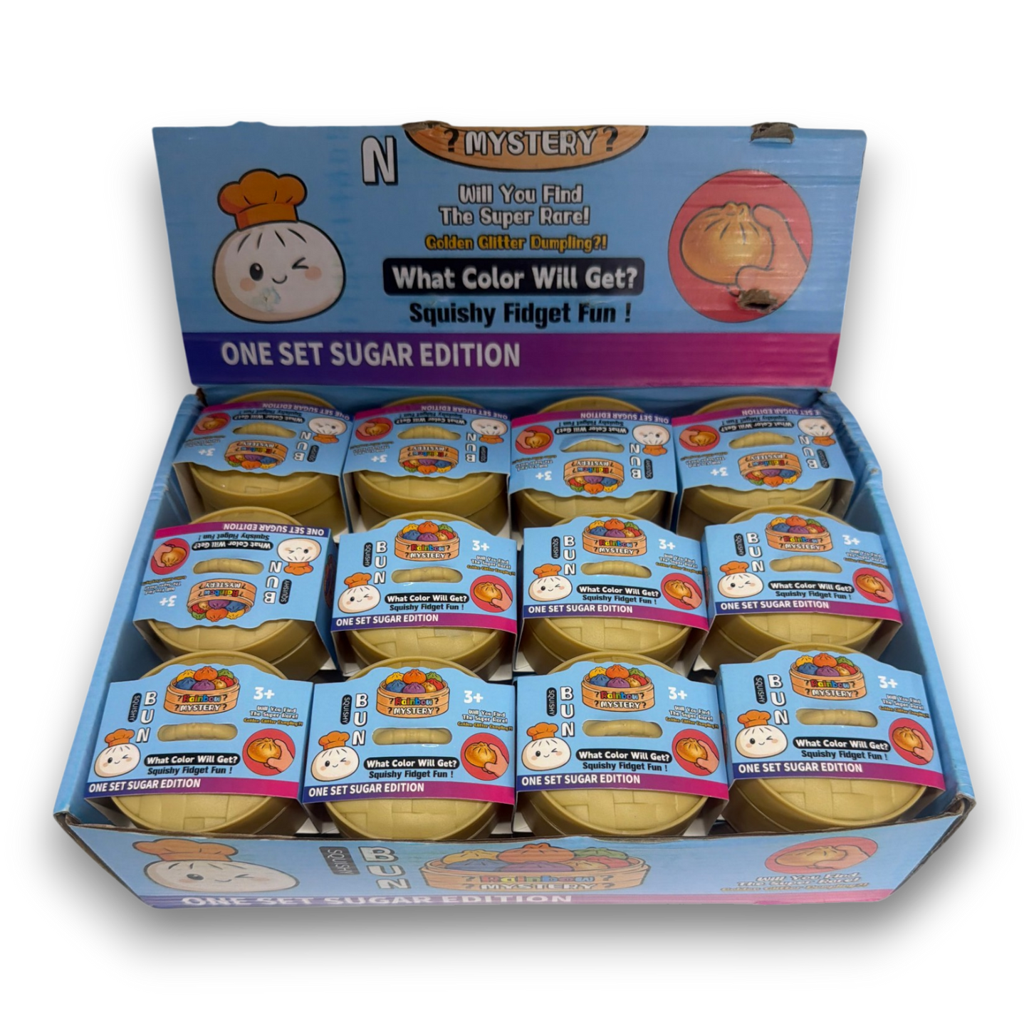 Rainbow Mystery Dumplings Small Size Sugar Dumplings- 24ct