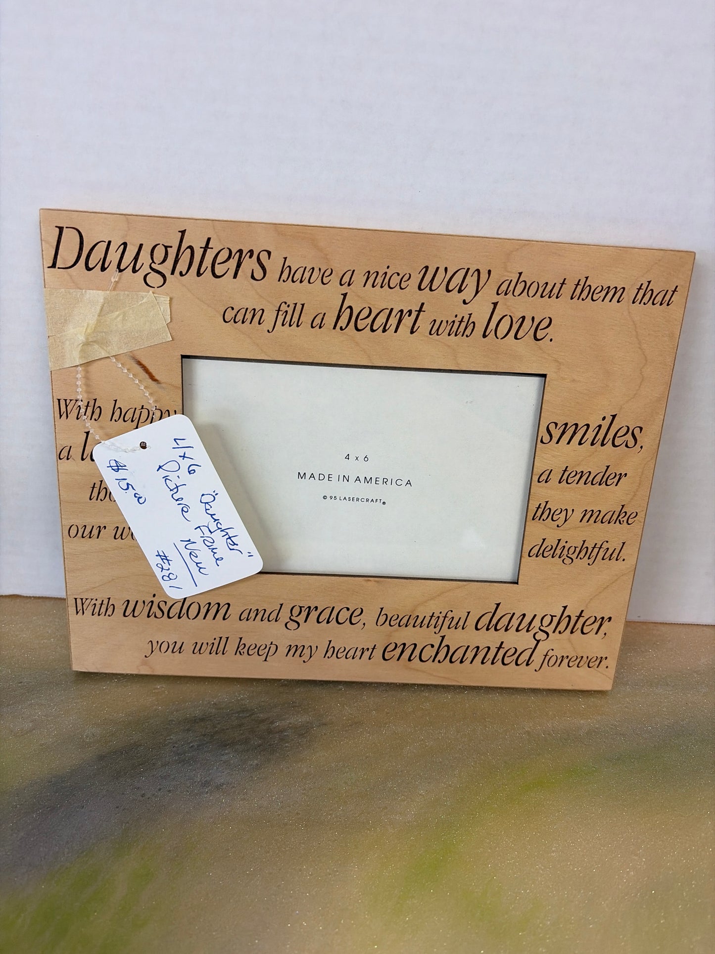 Daughter picture frame