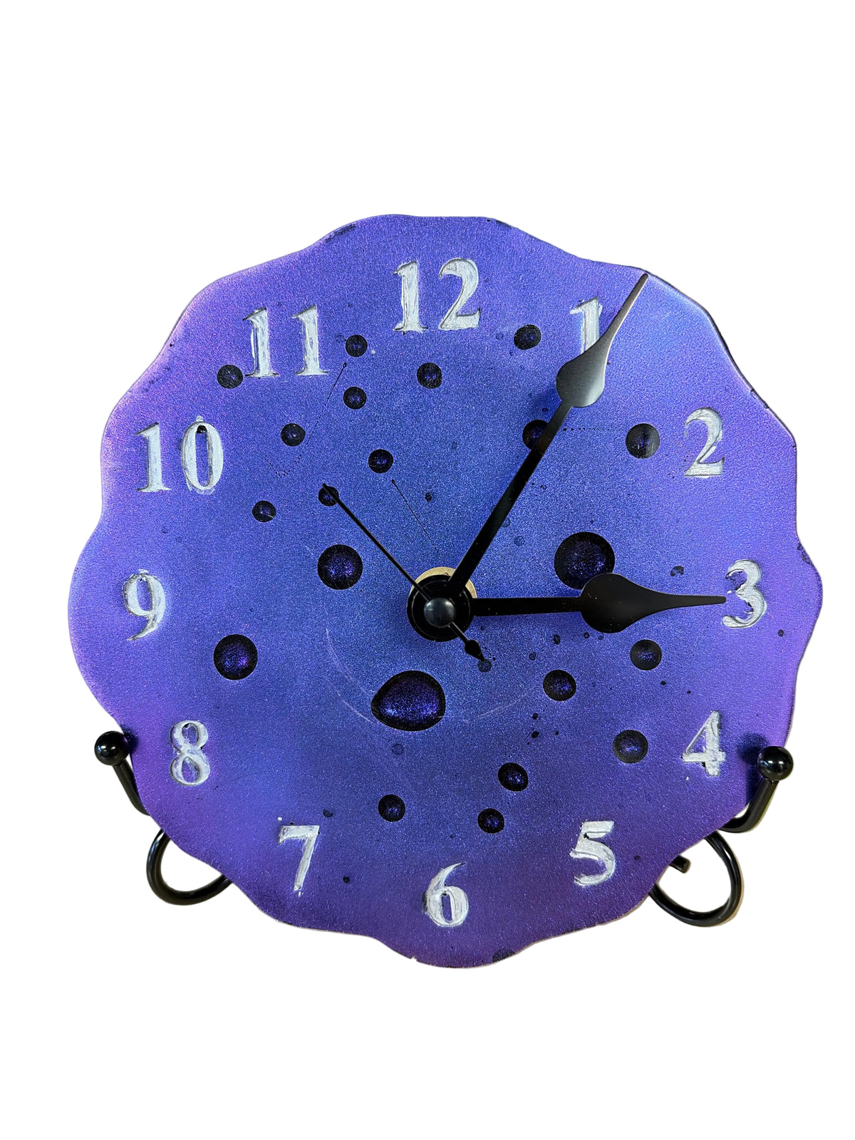Resin Clock With Stand by Simply Syran