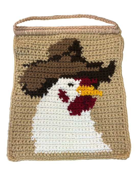Crotchet Rooster Tapestry