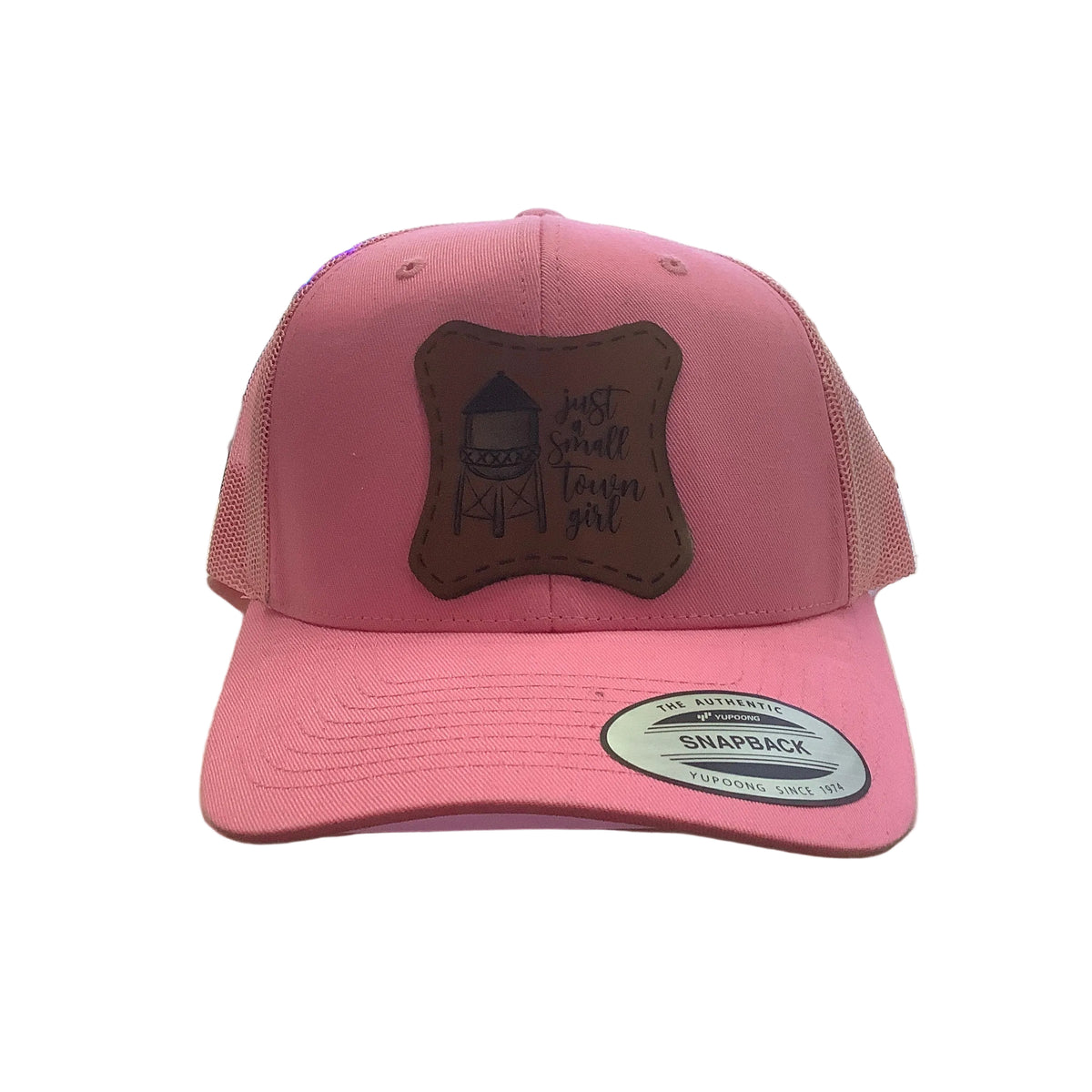 Leather Patch Trucker Hat