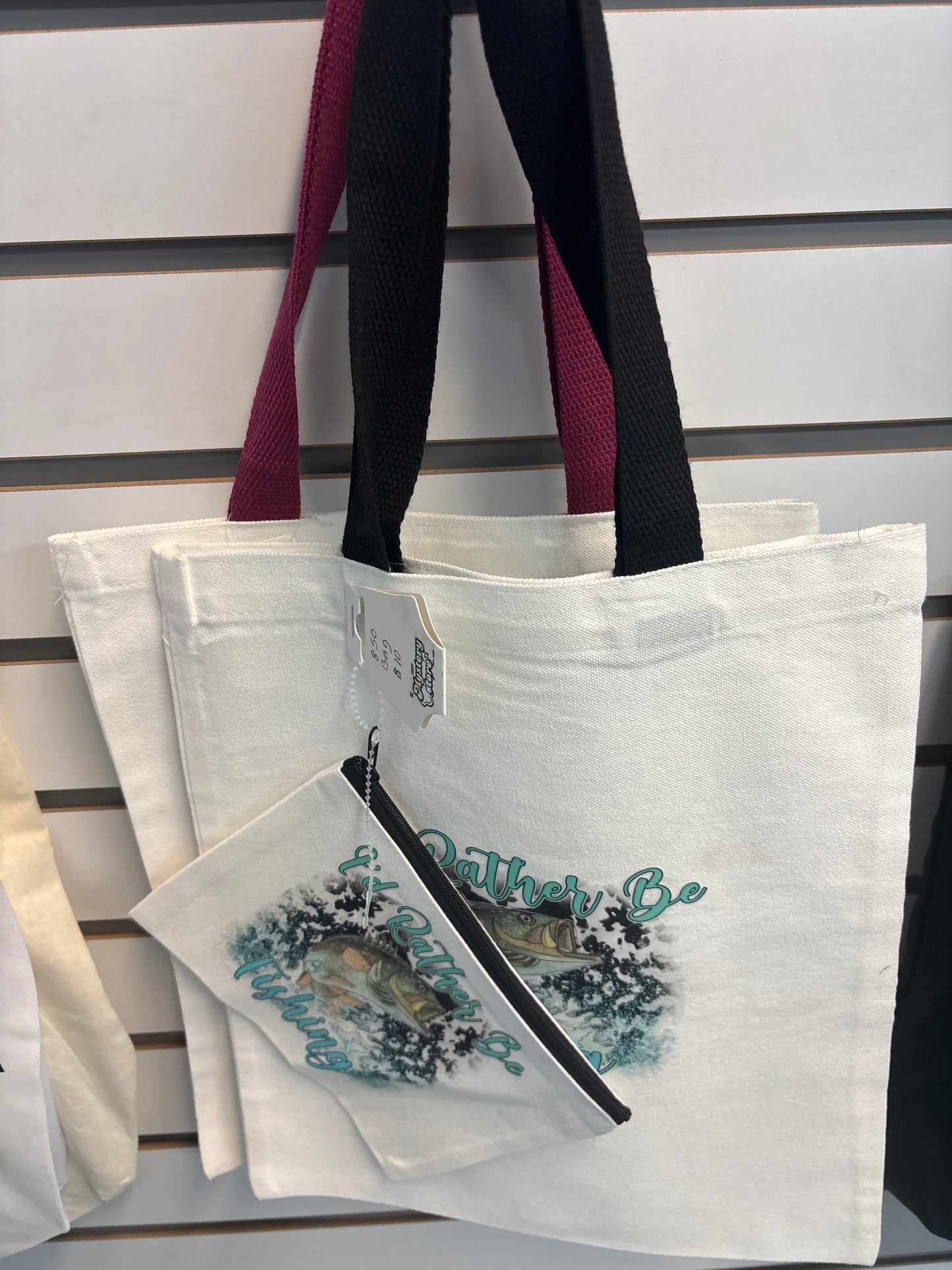 Bag w/ matching zipper bag