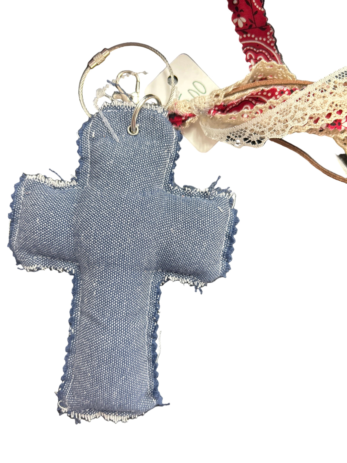 Puff Cross Bag Tag