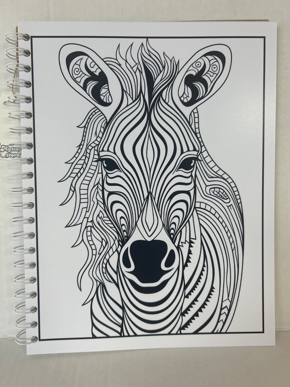 8.5x11 handmade spiral notebook